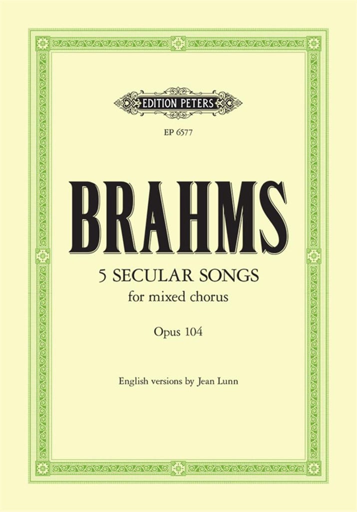 Unaccompanied Secular Songs for Mixed Chorus Vol.4